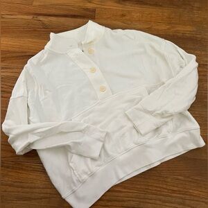 Aerie Oversized Button Up Pullover